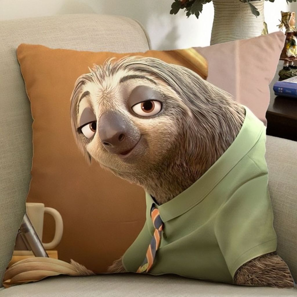 Zootopia Lightning Sloth หมอน Nick Judy หมอนตุ๊กตาของขวัญวันเกิดหมอนแฟชั่น