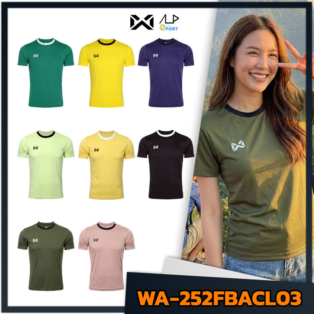 💥ลดโหดเหมือนโกรธใคร!💥Warrix เสื้อฟุตบอลคอกลมแขนสั้น “MOTION LITE” รุ่น WA-252FBACL03 แท้ 100