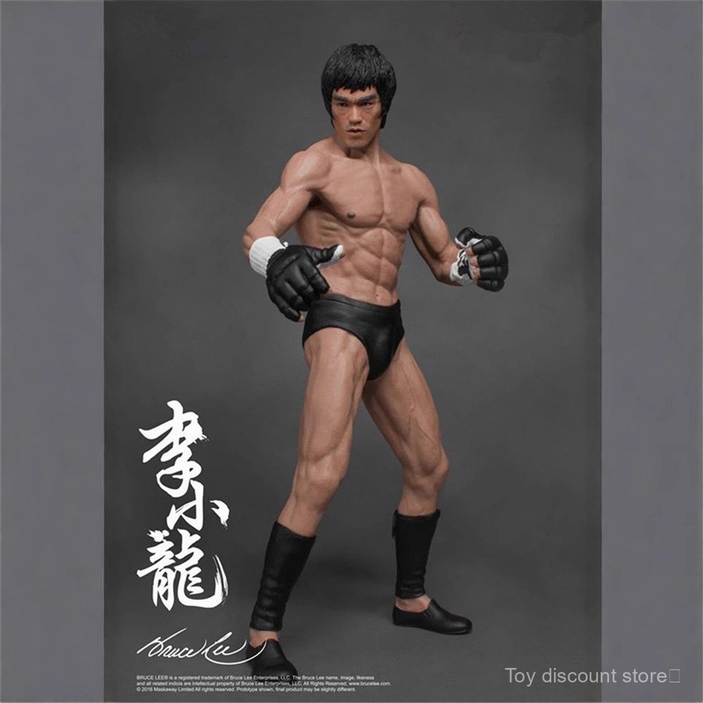 รูปรุ่น Action Figure อะนิเมะ Workshop อะนิเมะ Bruce Lee พ่อของการต่อสู้ที่ครอบคลุม Bruce Lee รูปปั้