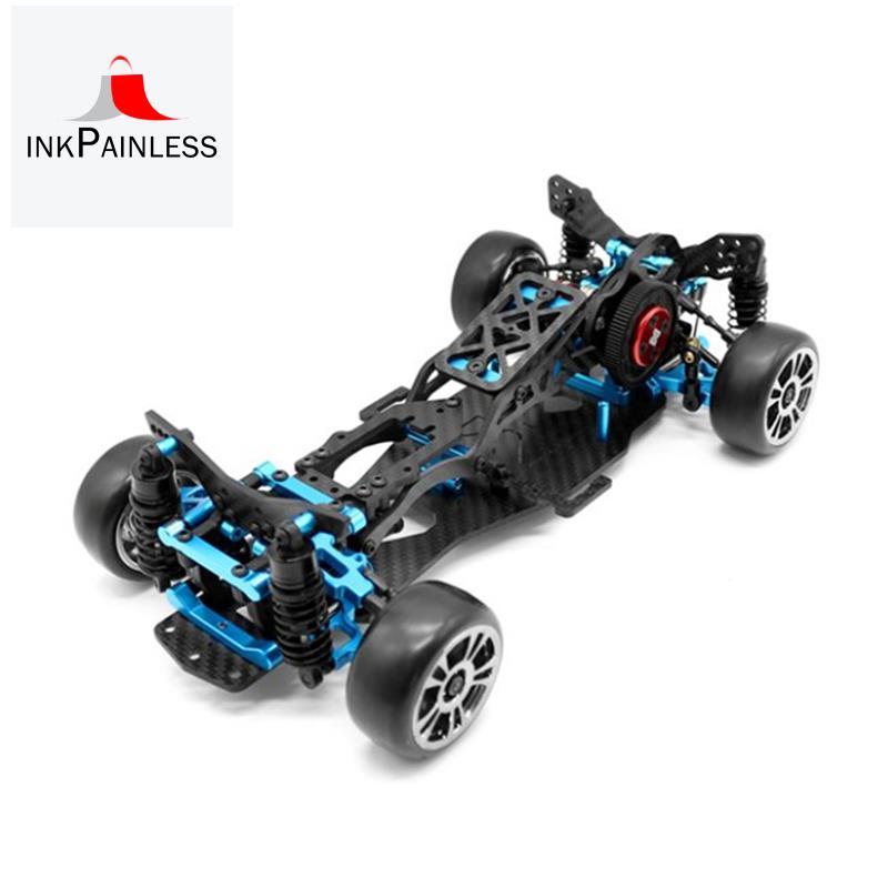 DIY RC รถด้านหลังไดรฟ์ Drift Racing กรอบสําหรับ 1/10 Mini-ขนาด RC รถกรอบ Drift รถชุดรุ่น RC กรอบ Dri