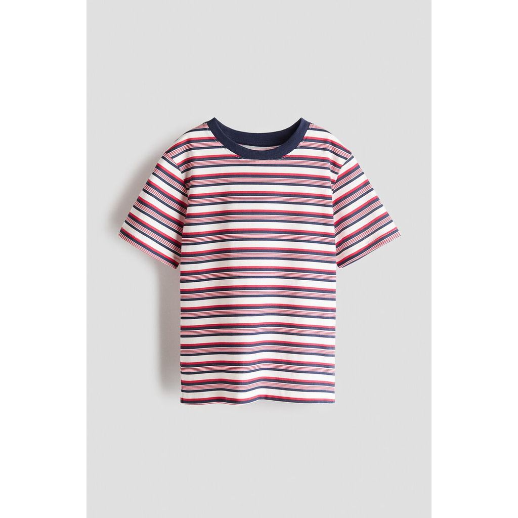 H&M(เอชแอนด์เอ็ม) เสื้อยืดผ้าฝ้ายพิมพ์ลาย เด็กผู้ชาย 1318484_5