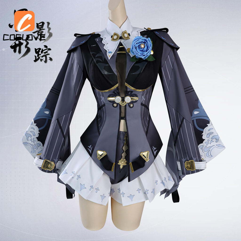 คอสเพลย์ Zenless Zone Zero Yixuan พร้อมเสื้อและชุดแขนยาวสำหรับ.party_cosplay