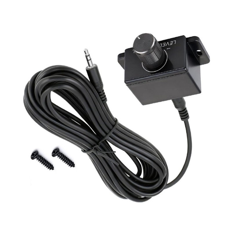 Mon Vehicle Audios Controller Knob Car Amplifier Volume Regulator AUX Volume Knob Quick ติดตั้ง Bass