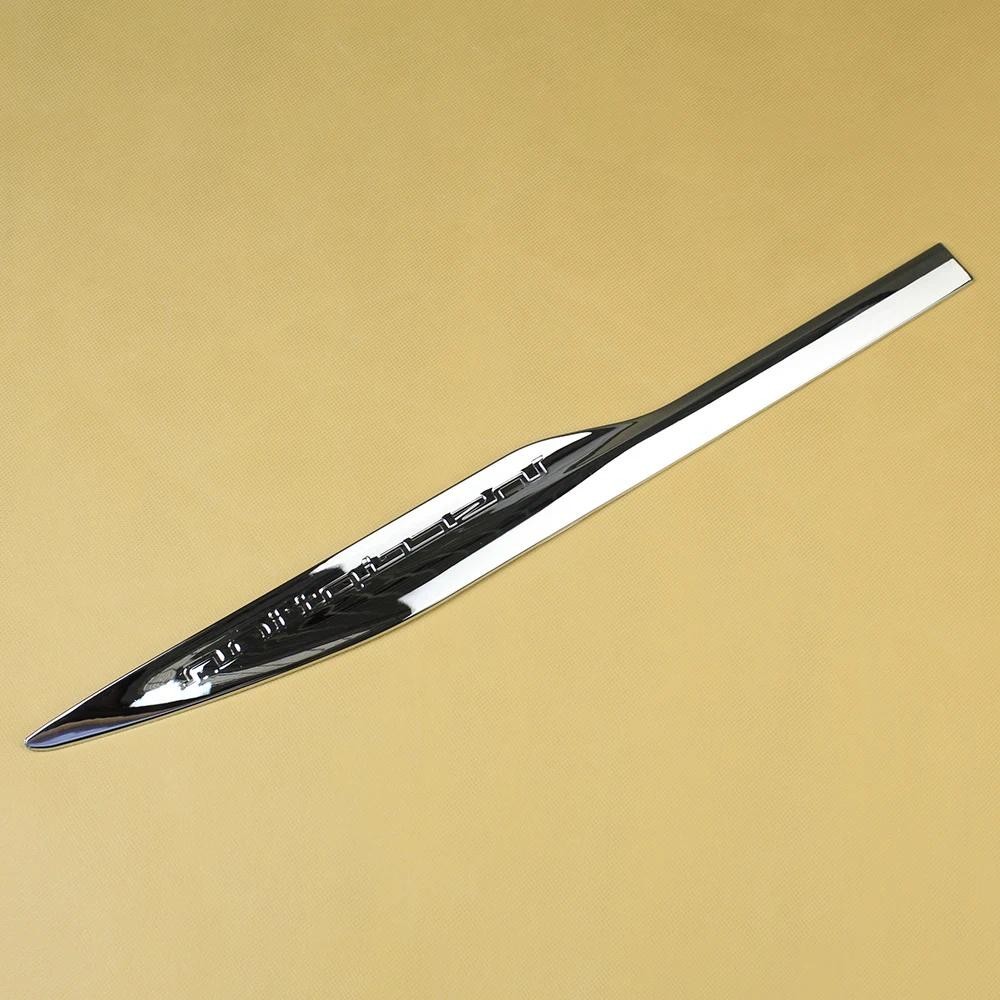 แถบตัดขอบประตูรถยนต์ด้านหลัง Chrome Trim สําหรับ Volvo XC60 MK2 2018-2023 39845982 39845948 ฮ่าๆ หรื