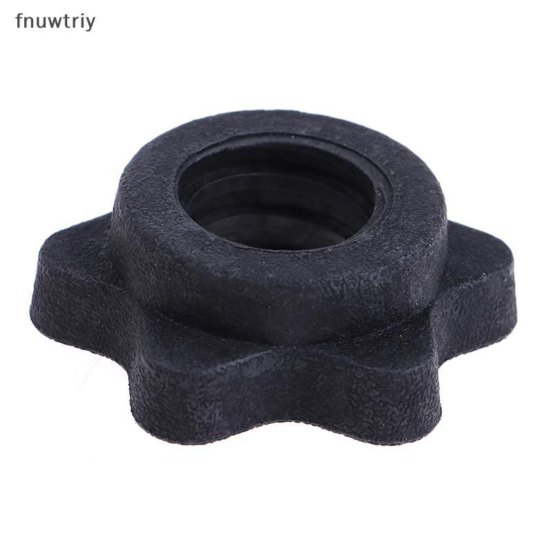 [fnuwtriy] Dumbbell Hex Nut Dumbbell Rod Nut Spinlo Collars สําหรับ Barbells Barbell Training Sports