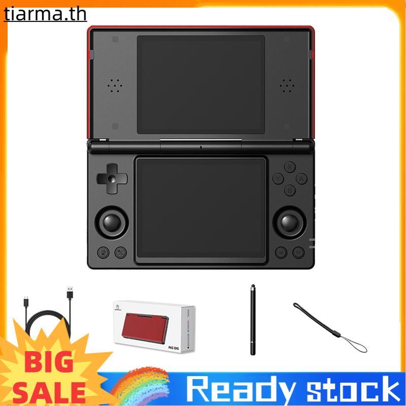 TIARMA RG Retro คอนโซลวิดีโอเกม 4 นิ้ว IPS Dual Touch Screen 3+32G Android 14 Flip Game Player ของขว