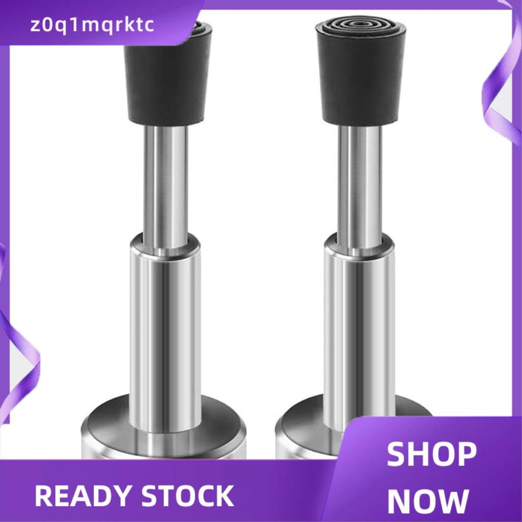 z0q1mqrktc 2 Pack Spring Door Stopper Hydraulic สําหรับประตูด้านล่างประตูหยุดไม่มีการเจาะ