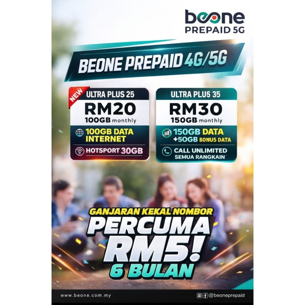 PREPAID ULTRA PLUS KAW KAW PLAN BRU DATA 250GB 4G/5G ไม่จํากัด CALL/ฟรี 1GB DATA INTERNET