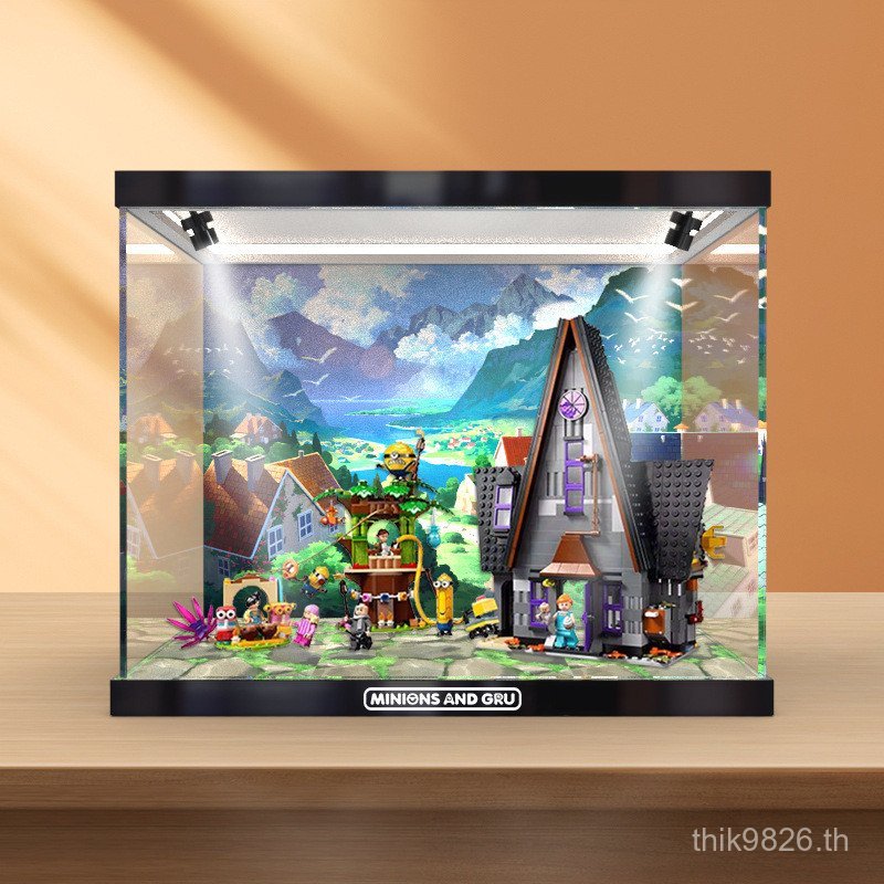 The อะคริลิคป้องกันฝุ่น Mansioner และ 75583 Gle Xiaohuang กล่องเก็บ Series ขนาดเล็กเหมาะสําหรับ Lu H