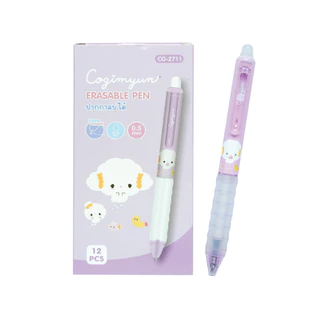 ปากกาเจลลบได้ Oniso x Sanrio ลิขสิทธิ์แท้ 0.5mm. หมึกน้ำเงิน เปลี่ยนไส้ได้ หมึกแห้งไว (จำนวน 1 ด้าม)