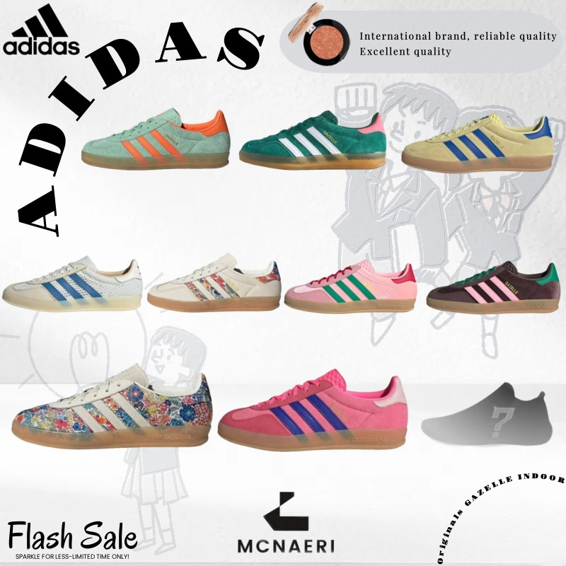 🎉รอพรีออเดอร์/ของแท้ 💯 🎉รองเท้ากีฬาสุดฮิตในตอนนี้ ADIDAS Originals GAZELLE INDOOR HQ8714/IG5929/JH54