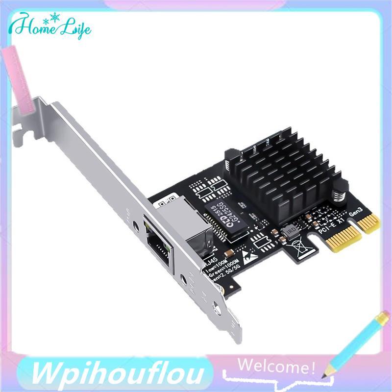 [HoME&life] การ์ดเครือข่าย PCI-E ถึง RJ45 5Gbps RTL8126 100Mbps/1G/2.5G/5G Gigabit Ethernet PCIE Wla