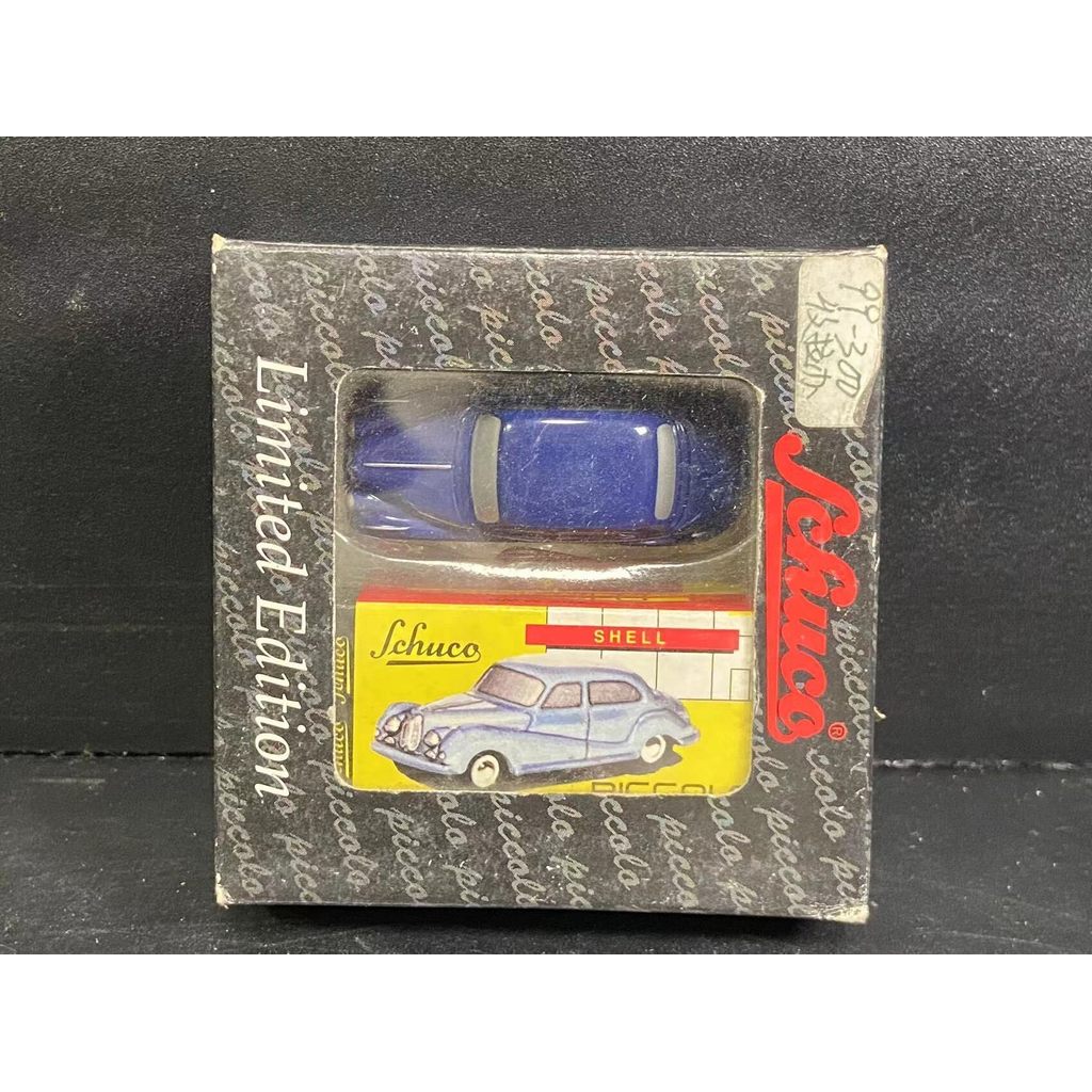 [คลังสินค้าพร้อม] schuco schuco 1/87 BMW 502 Blue Solid Alloy Car Model piccolo 1/90 ho Scale Appear
