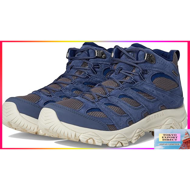 Merrell Moab 3 Mid Waterproof รองเท้าเดินป่าผู้ชาย พื้น ของแท้ (GREYSTONE)