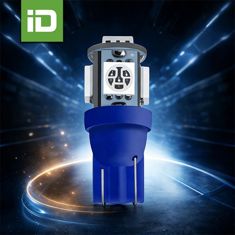 CARiD หลอดไฟหรี่ ขั้วT10 W5W LED 5 ชิพ หลอดไฟหรี่ หลอดไฟหรี่ LED สำหรับมอเตอร์ไซค์ รถยนต์