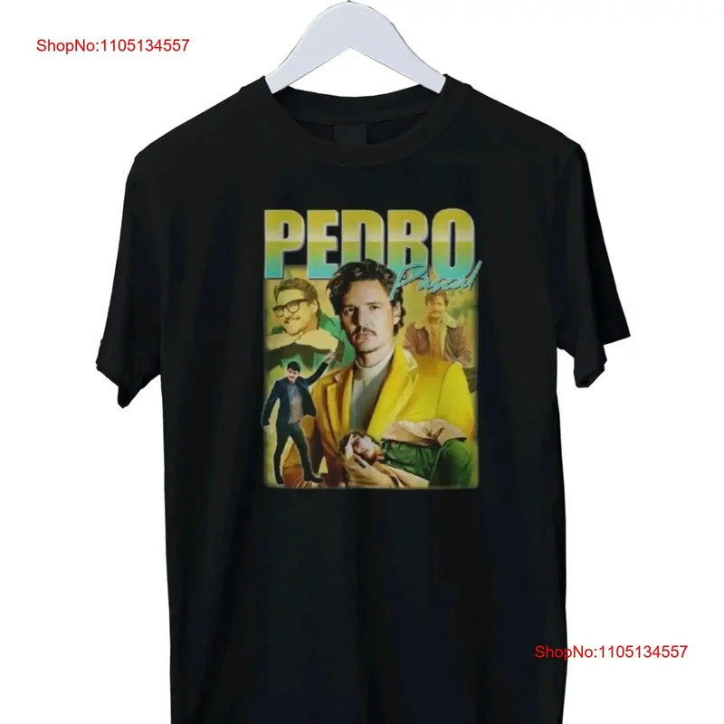 ฟุตบอลเสื้อยืด Pedro Pascal Homage Movie ขนาด S M L XL 2 3 4 วินเทจ เสื้อผ้าดีไซน์เนอร์ unisex สตรีท