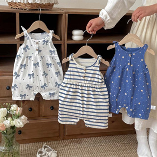 ชุดรอมเปอร์แขนกุดสำหรับเด็ก ออกแบบให้น้ำหนักเบาและสวมใส่ง่าย…