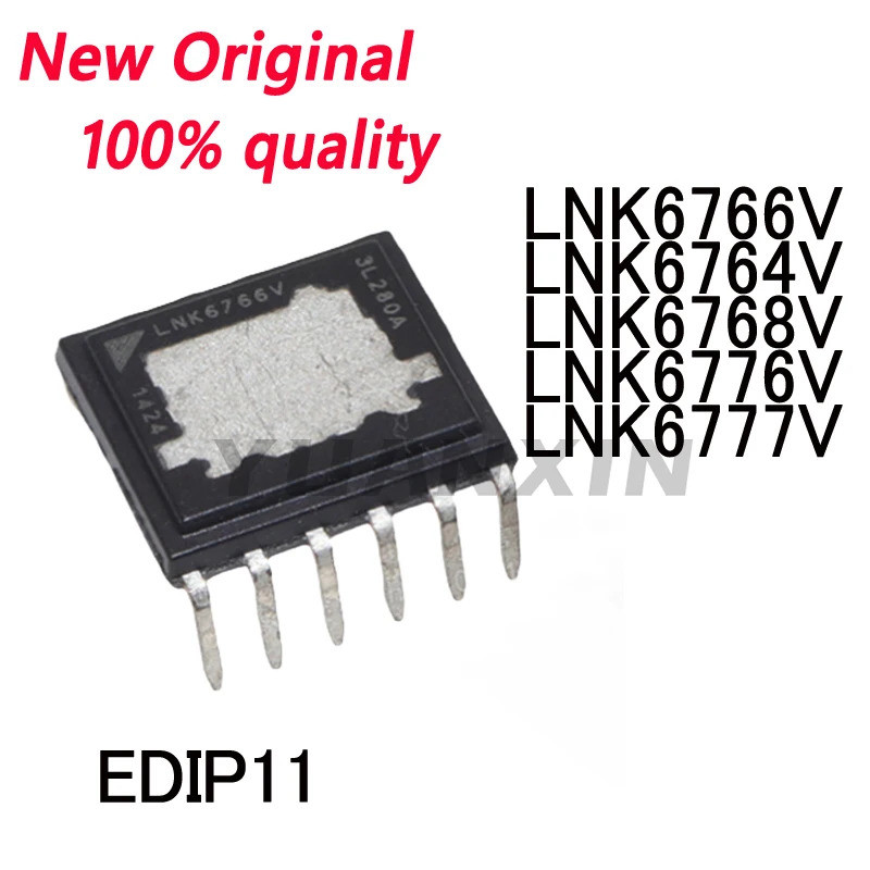 5PCS LNK6766V LNK6764V LNK6768V LNK6776V LNK6777V EDIP11 Power maning ชิปในสต็อก