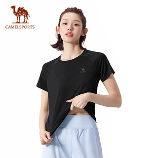 CAMEL SPORTS ผู้หญิงฤดูใบไม้ผลิ Quick-Dry Breathable Slim-Fi…