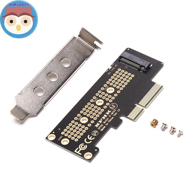 Vast NVMe PCIe M 2 NGFF SSD ไปยังอะแดปเตอร์การ์ด PCI express x 4 ถึง M.2 การ์ดพร้อม braet EN