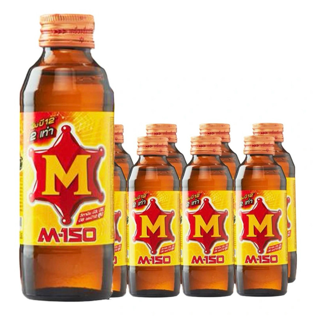 M-150 เอ็มร้อย เครื่องดื่มบำรุงกำลัง 150มล. (10ขวด) ส่งด่วน