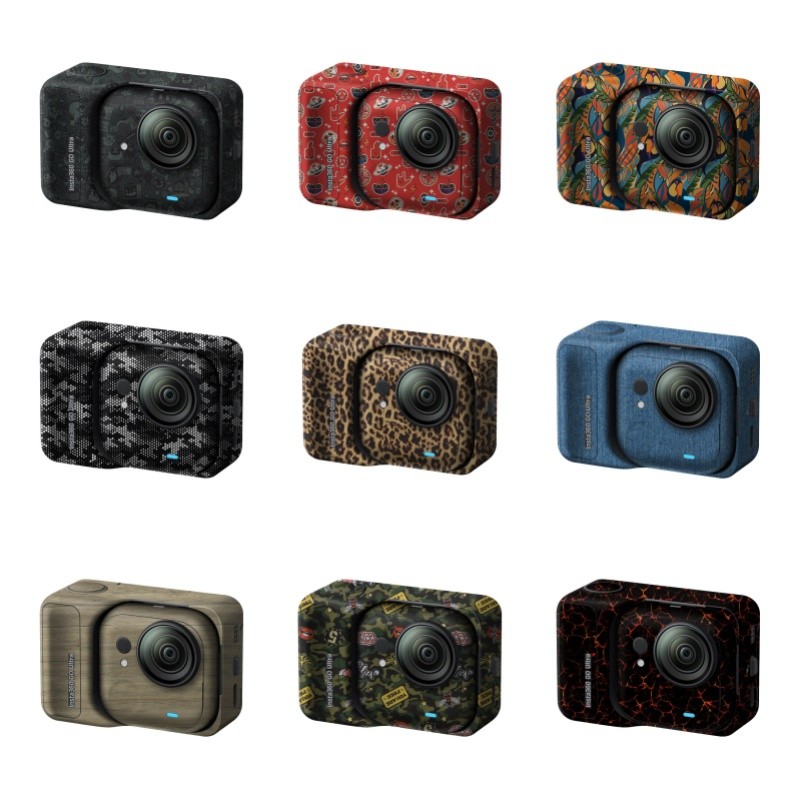 สติกเกอร์ป้องกันกล้องกีฬา Insta เหมาะสำหรับ Insta 360 GO Ultra, สติกเกอร์กล้องกีฬา Insta 360, ฟิล์มป