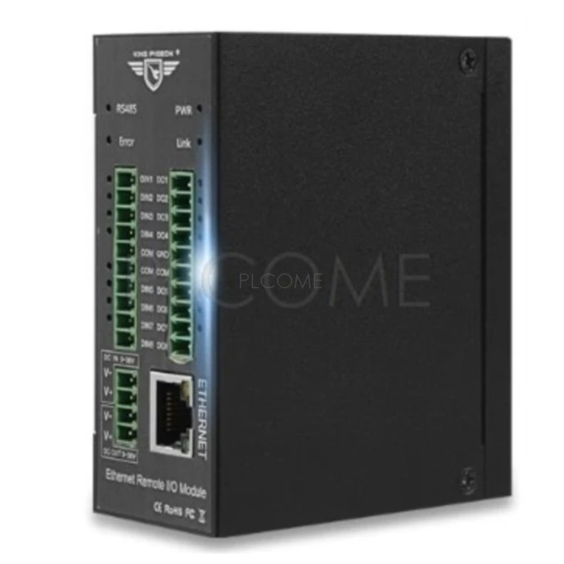 Ethernet Remote IO โมดูล DAQ ดิจิตอล Analog อินพุตเอาต์พุตข้อมูล Acquisition Modbus TCP/RTU MQTT WEB