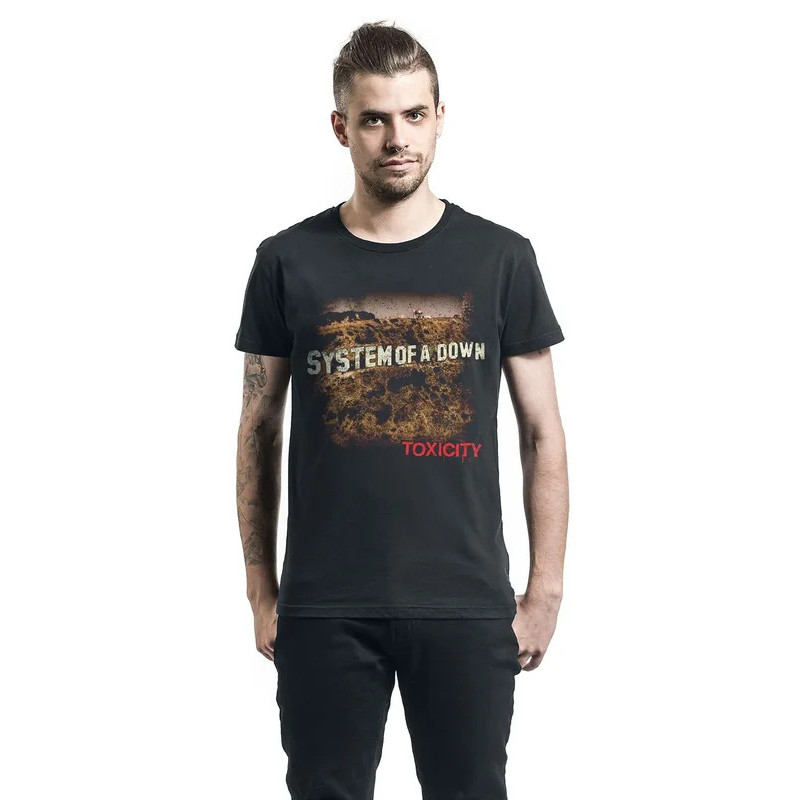Toxicity _ System of A Down เสื้อยืด ขนาด S-4XL หรูหราระดับไฮเอนด์ สำหรับทั้งชายและหญิง ท็อป Y2k 202
