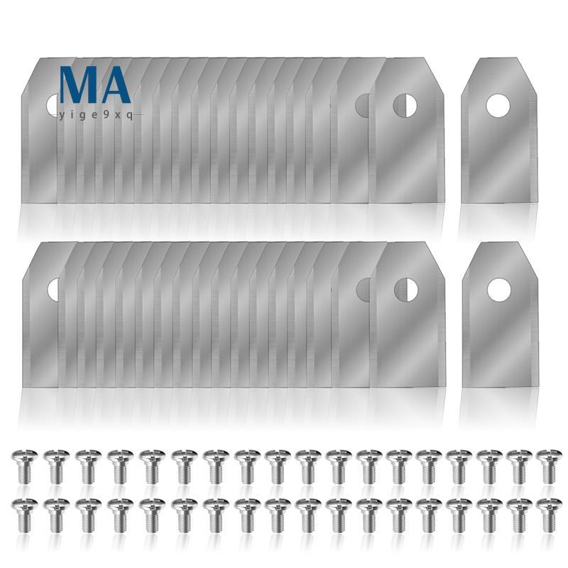 Mayige9xq สกรูรวม 36 ชิ้นชุดใบมีดทดแทนสําหรับ Navimow I105N/I108N I110N/H500N H800N/H1500N H3000N หุ