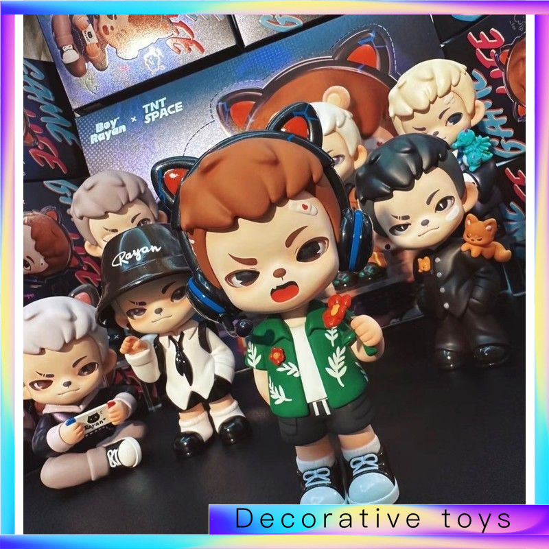 TNTSPACE Rayan Game Life Series อินเทรนด์เล่นรูปตกแต่งของขวัญวันเกิด&**-