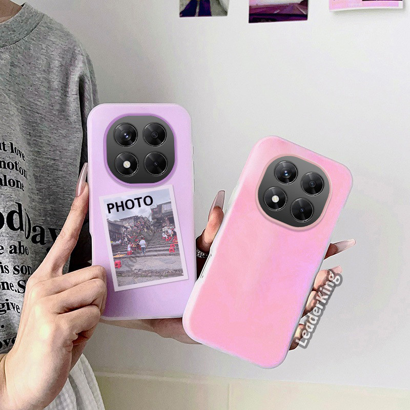 Jelly 2-in-1 Dual Case For Redmi 15C Note15 Pro + / POCO C85 C71 For RedmiA5 A3 Redmi15C เคสซิริโคน สีพื้นพาสเทล 057