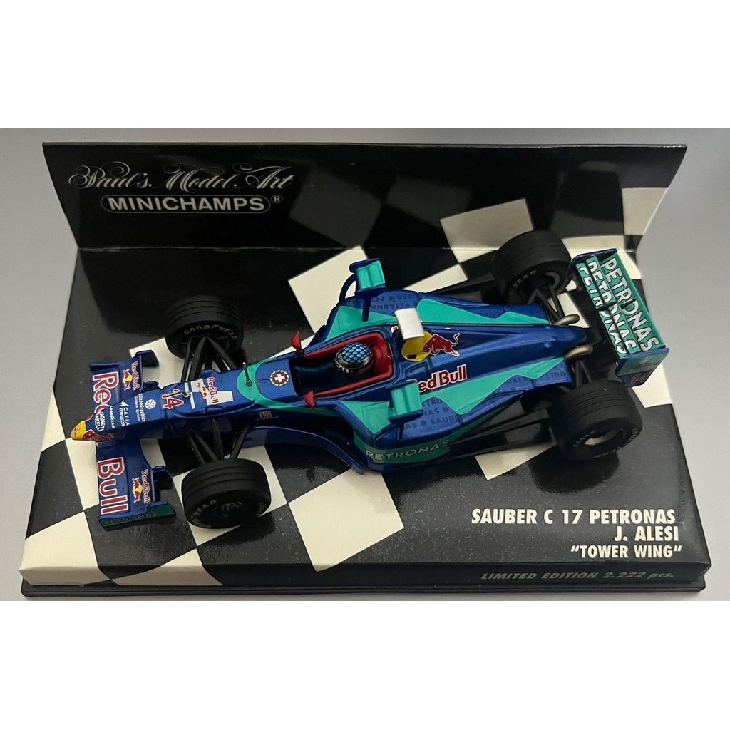 Minichamps Minichamps 1/43 Sober C17 Tower Wing Car Sober Fleet 1998 Racing Season Tower Wing Rider 
