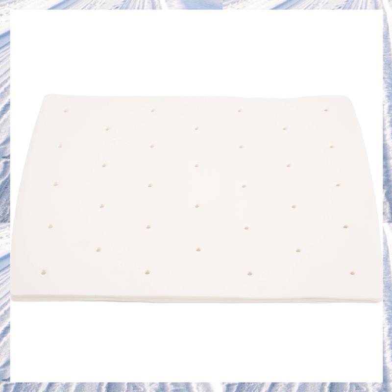 100 ชิ้น Air Fryer Parchment Liner,Perforated Square Air Fryer Liner สําหรับ Foodi Grill 5 ใน 1 AG30