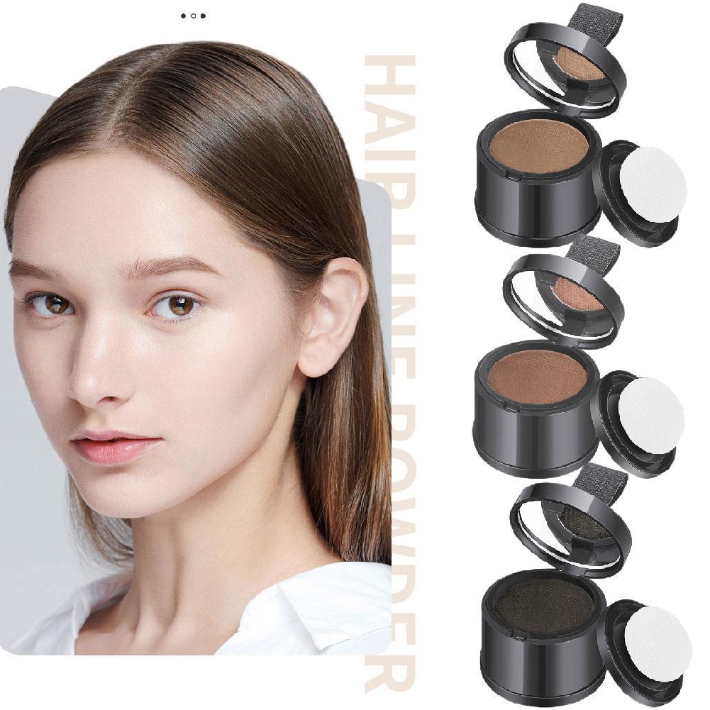 Hairline Shadow Powder ผม Fluffy Powder ทันทีที่เต็มไปด้วยหน้าผาก Modified Edge Hairline K9n2