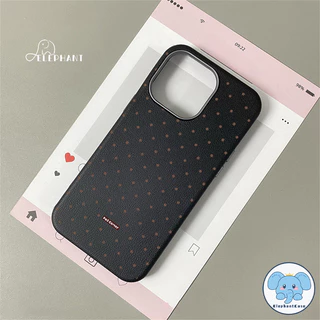 เคสหนังลายจุดโบว์แดง ม้า2026 น่ารักสุดๆ สำหรับ IPhone 13 15 17 16 11 Air 14 12 Pro Max 7 8 16 Plus XR X XS SE 2 3