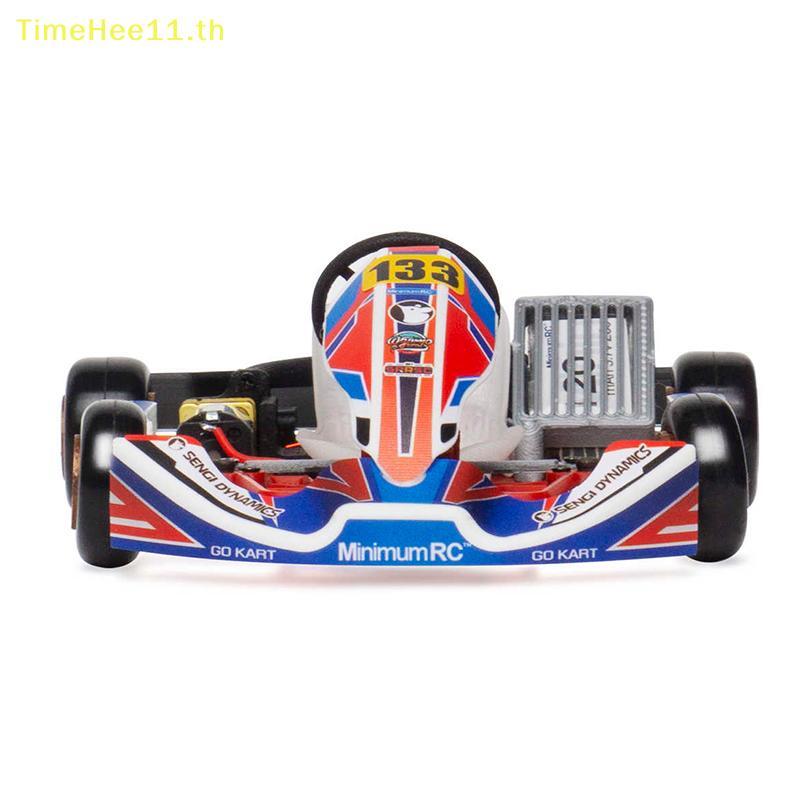 TimeHee RC Sengi Kart-80 Micro Scale RC Car Go Kart Kit PNP ประกอบแต่ไม่มี RC ไม่มีแบตเตอรี่ RC รีโม