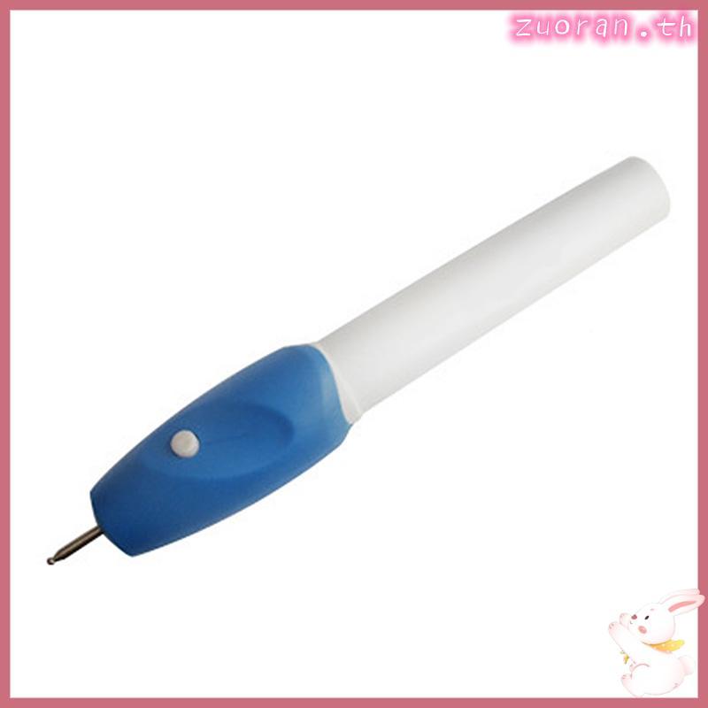 ZUO พู่กันแกะสลักไฟฟ้า เครื่องมือสำหรับงาน DIY และทำจี้ เหมาะสำหรับงานโลหะและพลาสติก