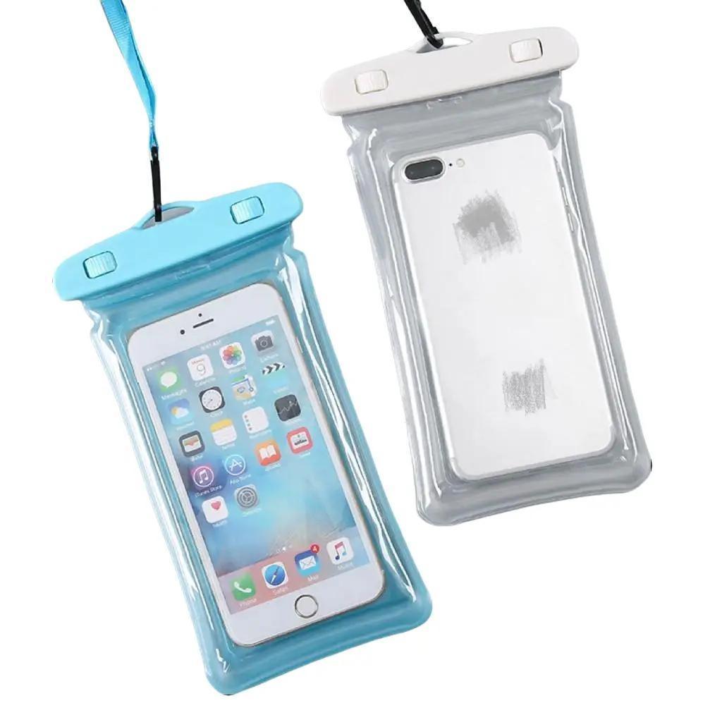 ซองกันน้ำ IPX8 ลอยได้ สำหรับโทรศัพท์มือถือ ขนาด 6.5 นิ้ว พร้อมสายห้อยคอ ป้องกันน้ำ ฝุ่น ทราย และสิ่ง