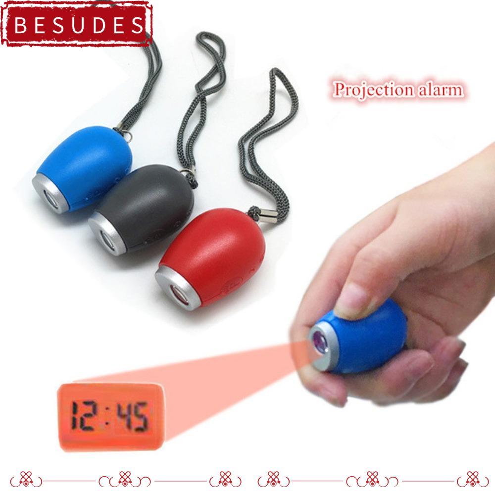 BESUDES Time Projector ไฟกลางคืน พวงกุญแจน่ารัก Mini LED