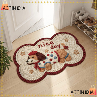 พรมเช็ดเท้า ACTINIDIARA, พื้นผิวขูดสิ่งสกปรกพรมน้ํา, 40*60 ซ…