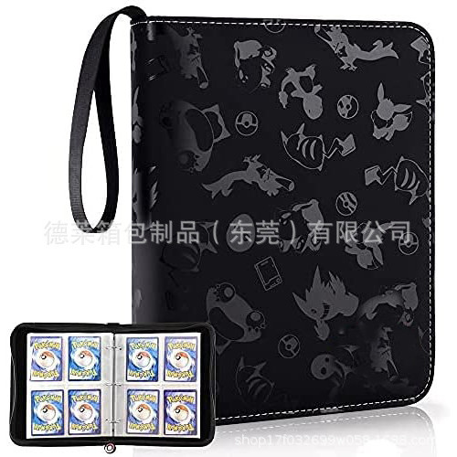 Pokémon Pokémon EVA Card Book 4 Grid 9 Grid Loose-leaf Game Card Collection Book Pokémon Children PU