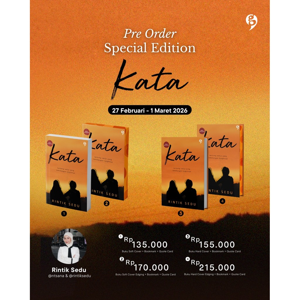 Fiction of Words (2026) - Rintik Sedu Book Gagasmedia