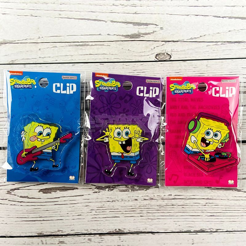 ญี่ปุ่น sunstar sunstar SpongeBob SquarePants Series คลิปเก็บของนักเรียน