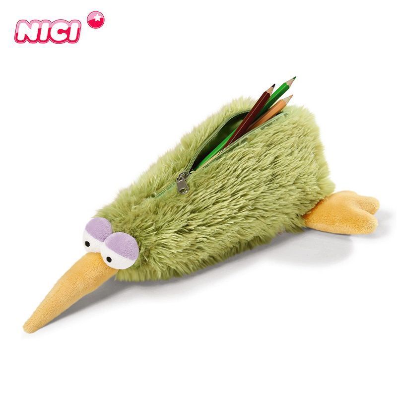 เยอรมัน NICI Counter KIWI กล่องดินสอนิวซีแลนด์ Country Bird KIWI Bird ตุ๊กตาของเล่นตุ๊กตา Jiwei Bird