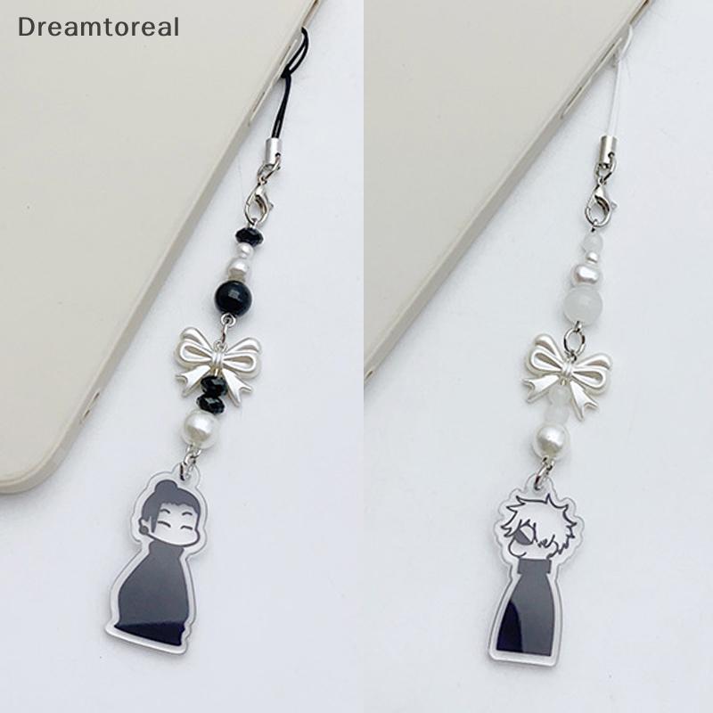 [DMT] อะนิเมะ Jujutsu พวงกุญแจคอสเพลย์ Geto Suguru Satoru Gojo จับคู่ JJK โทรศัพท์ Charm อุปกรณ์เสริ