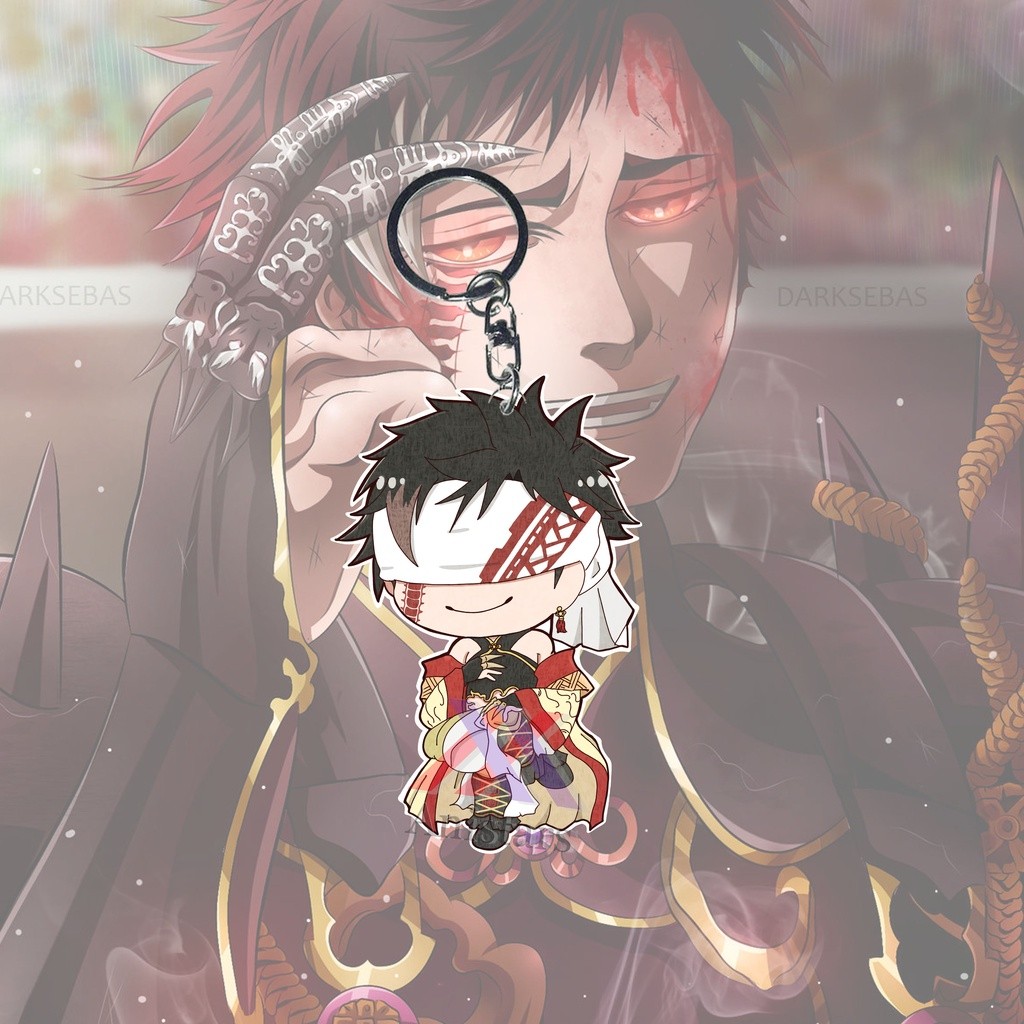 Gantungan Shuumatsu no Valkyrie Qin Shi Huang 01- Key Chain - ของที่ระลึก - อะนิเมะ - Ganci - Ganci 