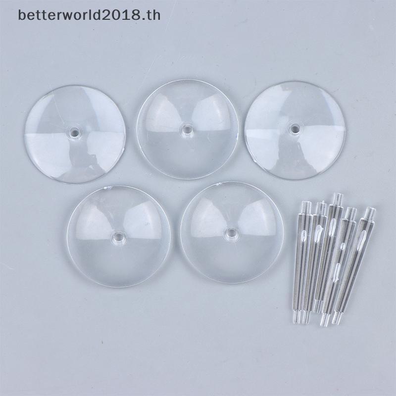 [bet] 5PCS Flying Stems พร้อมฐานบิน 32 มม.สําหรับ Miniature Wargames ตารางเกมขาตั้งฐานโปร่งใส [TH]