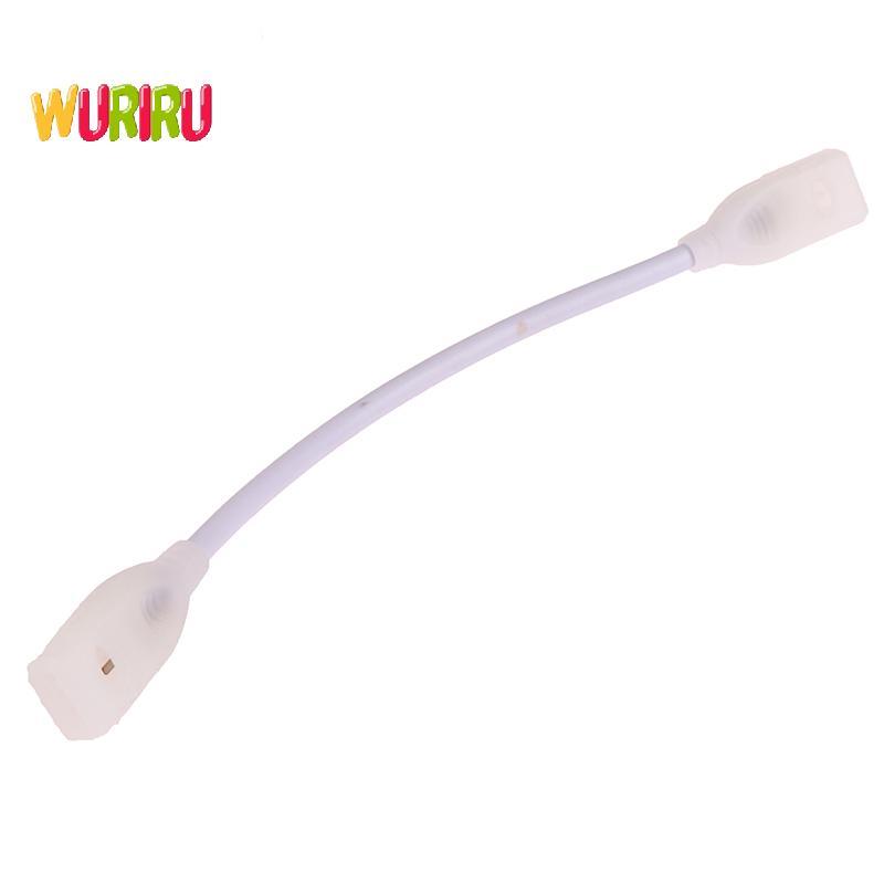 [แปด] 220V EU LED Strip Plug สําหรับ Cob 360LEDs 12mm Light Strip Connector 2pin COB LED Strip Light