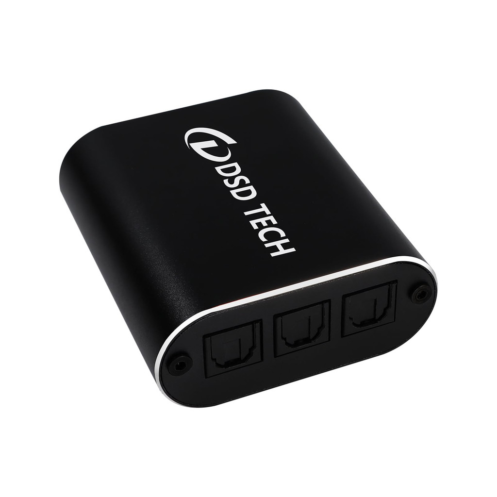DSD TECH SH-AC01B สวิตช์เสียงแสง รองรับ 3 SPDIF เป็น 1 เอาท์พุต