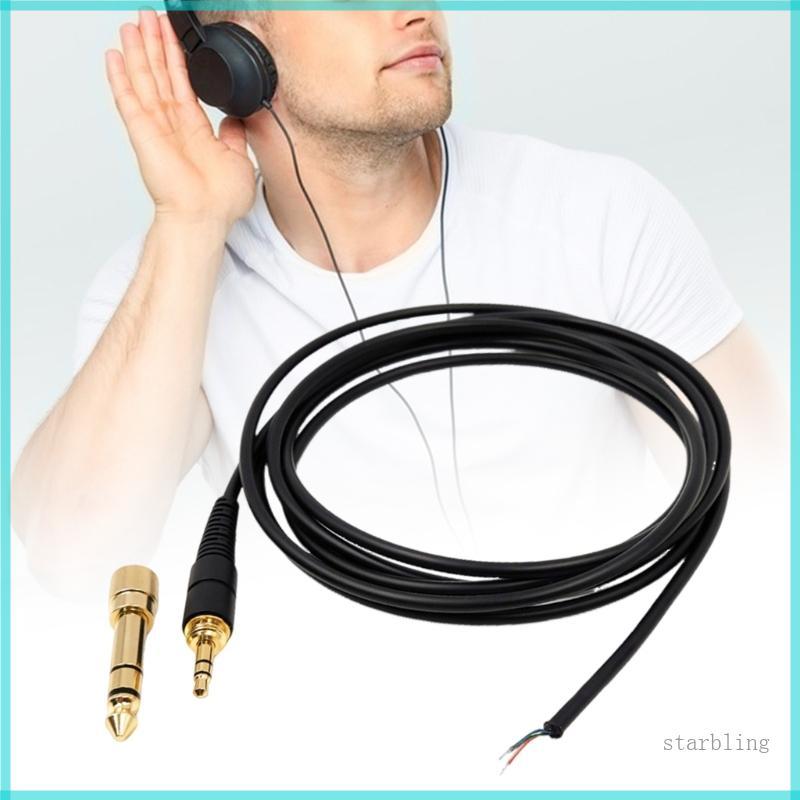 Star 6 5 มม.เสียงซ่อมสายไฟสําหรับ A550Z AD900X DT440 DT770 DT880 DT990 MDR-7506 CD900 M20X M30X หูฟั